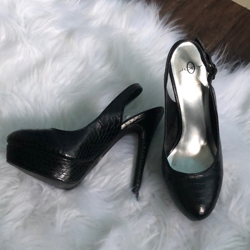 Joey black heels